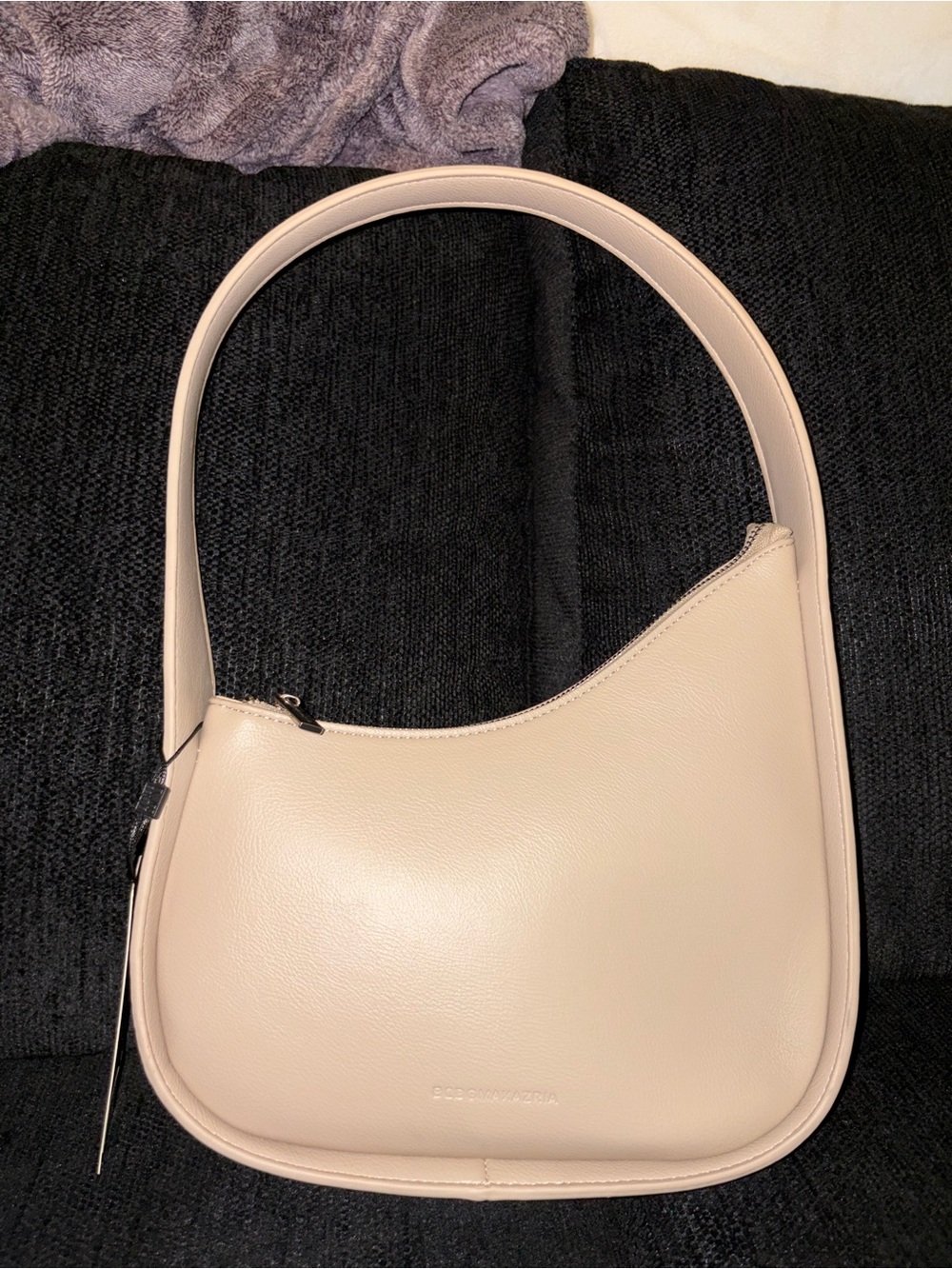 BCBGMaxAzria Cream Shoulder Hobo Bag